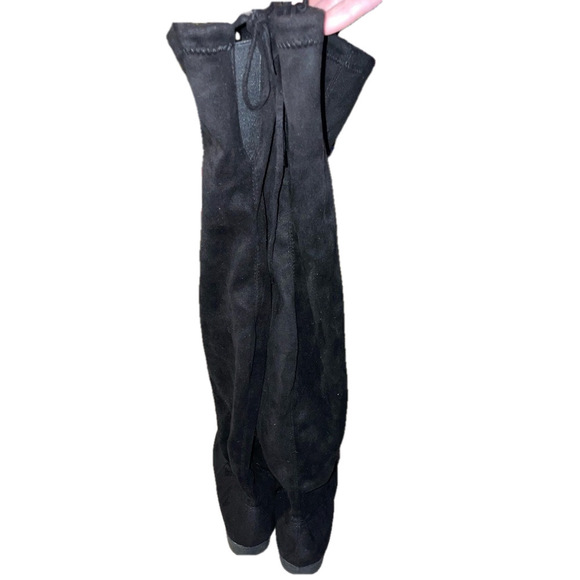 Black Over-the-Knee Women's Boots - Picture 16 of 16